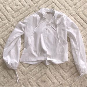 Authentic 70s Shoestring Blouse